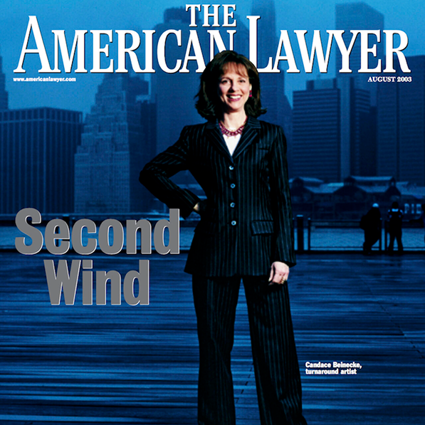 Breaking Down Barriers, and Noted for Handling "Outsize" Matters by The American Lawyer